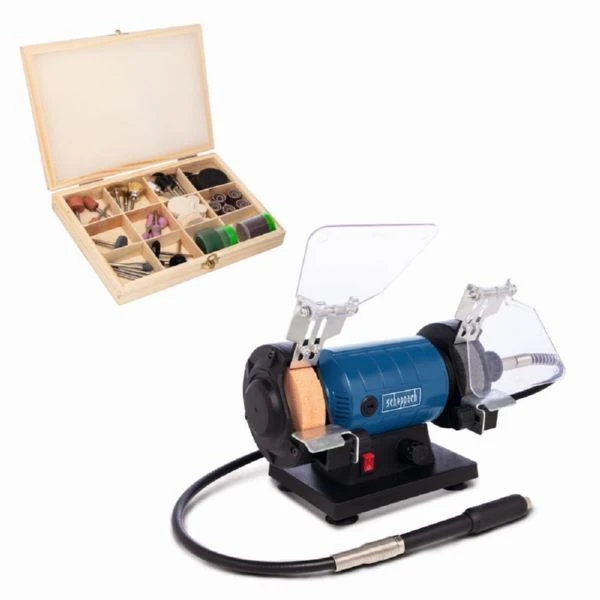 Scheppach Doppelschleifer HG35 Inklusive Flexibler Welle 5 Scheppach Doppelschleifer HG35 Inklusive Flexibler Welle – Bild 5