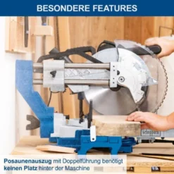 Scheppach Kapp-Zug- Und Gehrungssäge Mit Posaunenauszug HM305SL -Sheppach Store scheppach hm305sl 5901223901 11 720x600