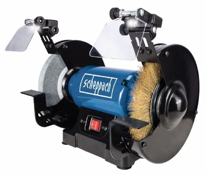 Scheppach Doppelschleifer SM200LB inklusive Induktionsmotor 1 Scheppach Doppelschleifer SM200LB inklusive Induktionsmotor