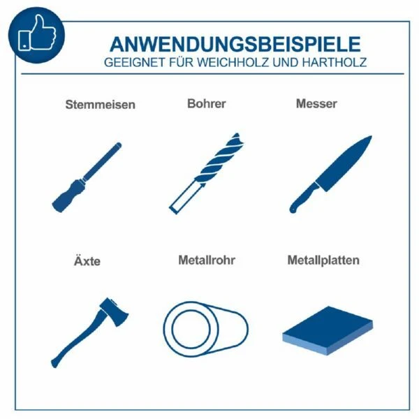 Scheppach Doppelschleifer SM200LB inklusive Induktionsmotor 4 Scheppach Doppelschleifer SM200LB inklusive Induktionsmotor – Bild 4