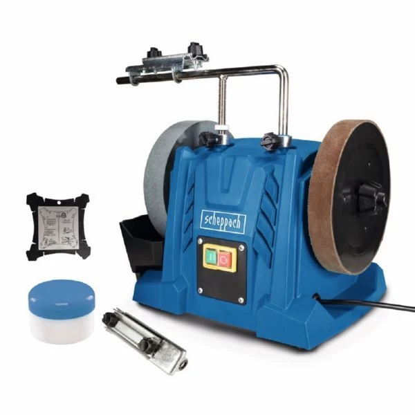 Scheppach Nass-Schleifsystem TIGER5000S 150 W Starker Induktionsmotor 1 Scheppach Nass-Schleifsystem TIGER5000S 150 W Starker Induktionsmotor