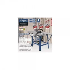 SCHEPPACH Tischkreissäge TS310 230V 50Hz 2200W 315mm -Sheppach Store ts310 scheppach diy de keyfacts titel na web 720x600 1